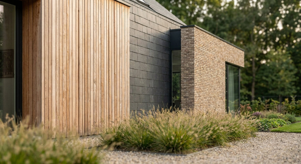 Gevelbekleding buiten: opties en afwerking