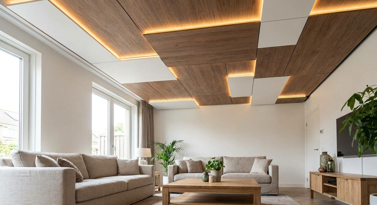 Decopanelen plafond: moderne afwerking