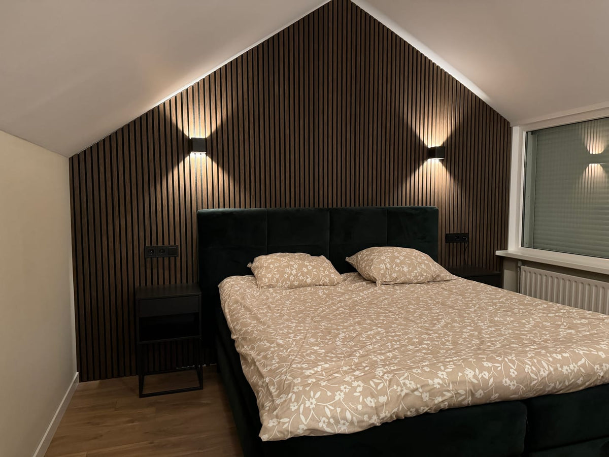 Akoestische panelen voor de slaapkamer