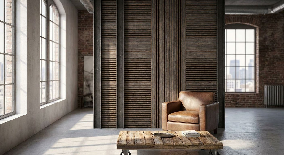 Wandpanelen loft: industrieel en stijlvol