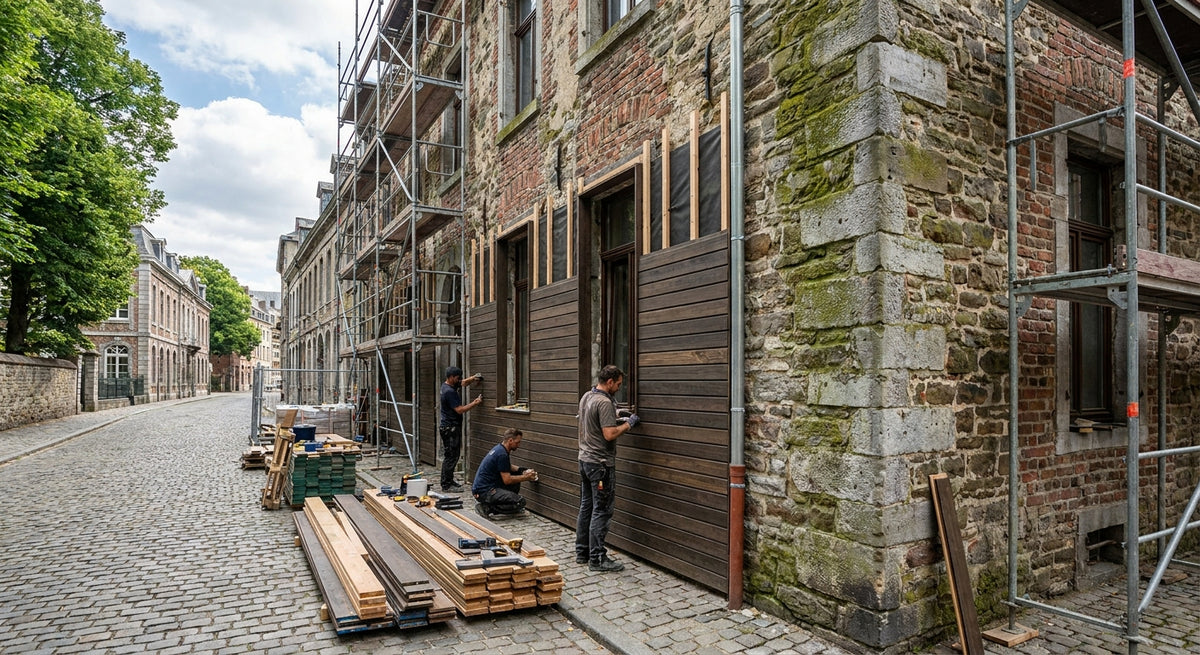 Beste gevelbekleding voor een monumentaal pand renovatie