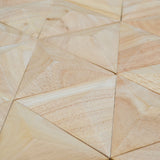 Houten Mozaïekpaneel | Rubberwood XL | 30×35 cm | Hout | Tegel