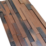 Houten Mozaïekpaneel | Shipwood XL | 30×60 cm | Hout | Tegel