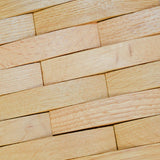 Houten Mozaïekpaneel | Eiken Licht | 30×30 cm | Hout | Tegel