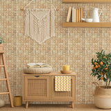 Houten Mozaïekpaneel | Ash | 30×30 cm | Hout | Tegel
