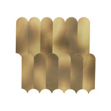 Zelfklevende Mozaïektegels Metaal Arch Goud 28,8×29,8 cm keukenachterwand