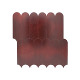 Zelfklevende Mozaïektegels Metaal Arch Bordeaux 28,8×29,8 cm keukenachterwand
