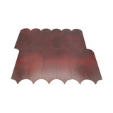Zelfklevende Mozaïektegels Metaal | Arch Bordeaux | 28,8×29,8 cm | Keuken, Bad & WC
