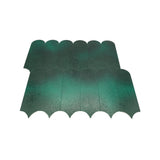 Zelfklevende Mozaïektegels Metaal | Arch Donkergroen | 28,8×29,8 cm | Keuken, Bad & WC