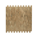 Zelfklevende Mozaïektegels Metaal Steenstrip 3D Goud 30×29,8 cm keukenachterwand