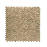Zelfklevende Mozaïektegels Metaal Visschub Goud 28,8×29,8 cm keukenachterwand