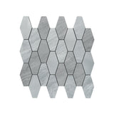 Zelfklevende Mozaïektegels Metaal Picket Zilver 30×30 cm keukenachterwand