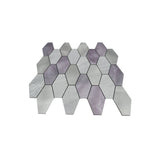 Zelfklevende Mozaïektegels Metaal | Picket Grijs | 30×30 cm | Keuken, Bad & WC