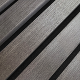 AkuPanel Antraciet-Hout | 240cm x 60cm | 3-zijdig écht houtfineer