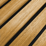 AkuPanel Rustiek Eiken-Hout | 240cm x 60cm | 3-zijdig écht houtfineer