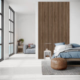 AkuPanel Gerookt Eiken Hout | 300cm x 60cm | 1-zijdig écht houtfineer