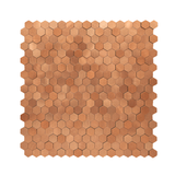 Mini Hexagon 3D Koper - productfoto glans 1