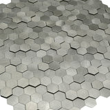 Mini Hexagon 3D Zilver - productfoto glans 4