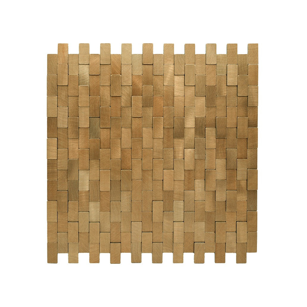 Steenstrip 3D Goud - productfoto glans 1