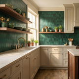 Arch Donkergroen - keuken sfeerfoto