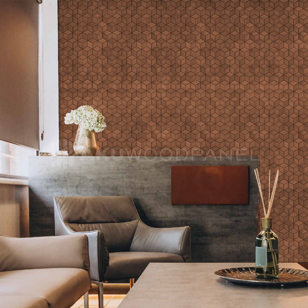 Sample Decopanel Lobelia - Smoked Brown