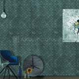 Sample Decopanel Gardenia - Cadet Blue