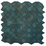 Sample Decopanel Gardenia - Cadet Blue