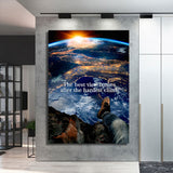 Canvas | Plexiglas Schilderij - Hardest Climb