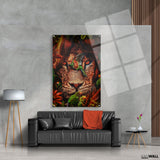 Canvas | Plexiglas Schilderij - King of the Jungle