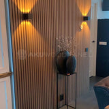 AkuPanel Mokka-Hout | 300cmx60cm | 3-zijdig écht houtfineer