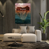 Canvas | Plexiglas Schilderij - Succes