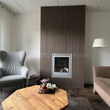 Akupanel Walnoot-Hout | 300cmx60cm | 3-zijdig écht houtfineer