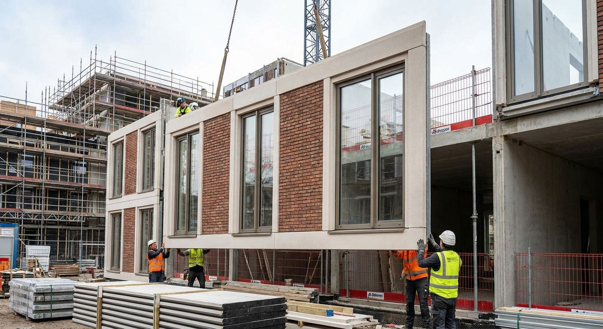 Prefab gevelelementen voor snelle bouwprojecten