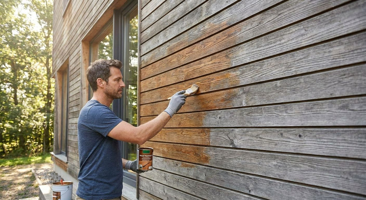 Houten gevelbekleding: onderhoud en behandeling