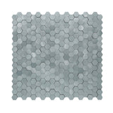 Mini Hexagon 3D Grijs - productfoto glans 1