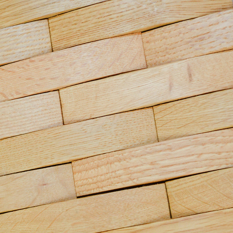 Houten Mozaïekpaneel | Eiken Licht | 30×30 cm | Hout | Tegel