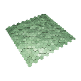 Mini Hexagon 3D Pastelgroen - productfoto 3