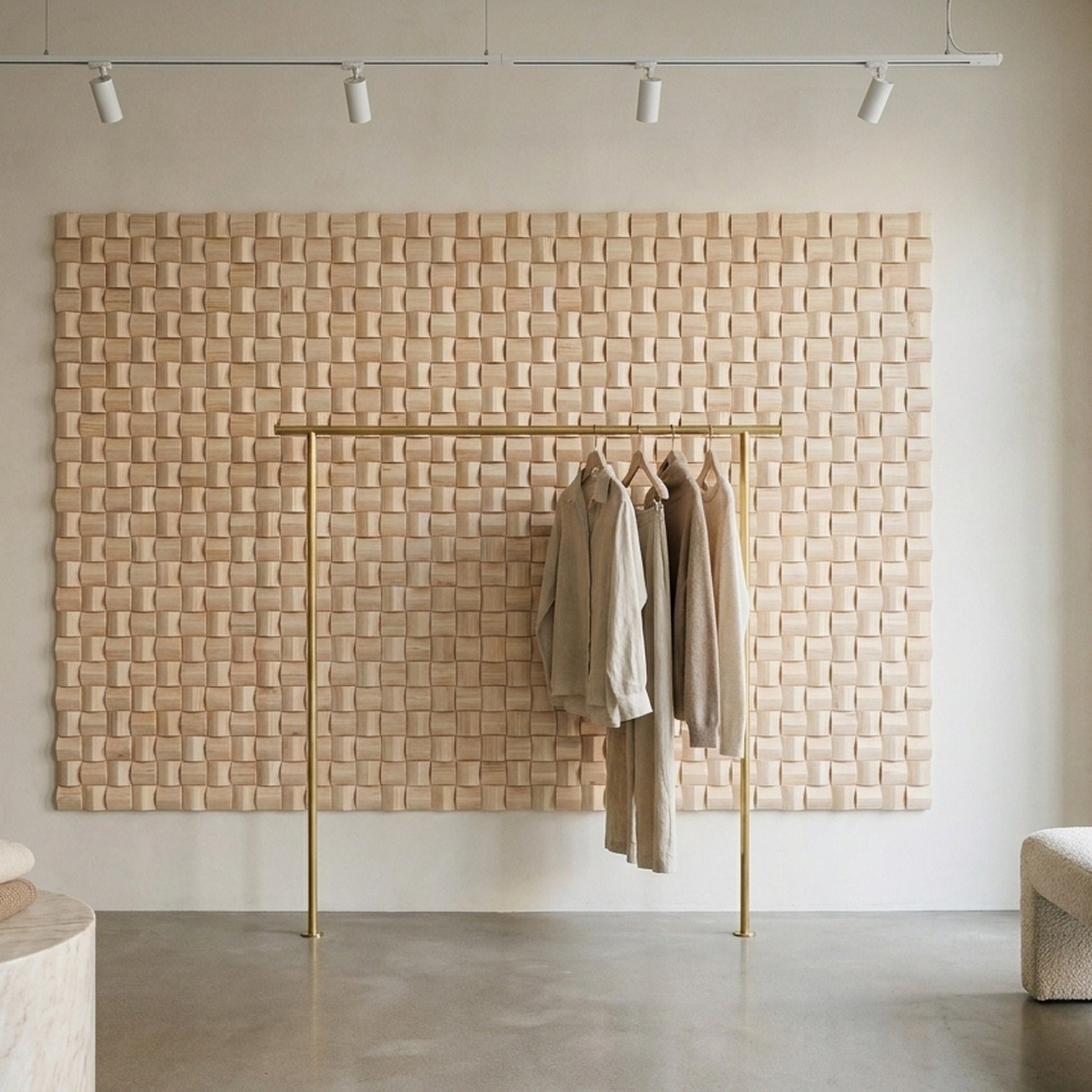 3D Houten Wandpaneel Ash - retail