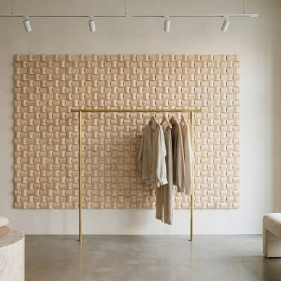 3D Houten Wandpaneel Ash - retail