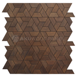 Decopanel Aster - Brown - 60cmx60cm