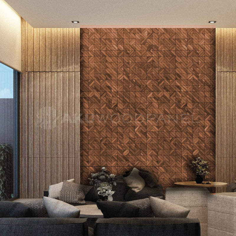 Decopanel Clover - Brown - 60cmx60cm