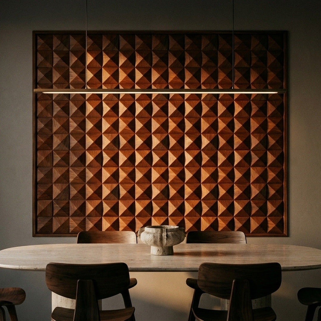 Cumaru Deep houten wandpaneel