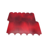 Zelfklevende Mozaïektegels Metaal | Arch Rood | 28,8×29,8 cm | Keuken, Bad & WC