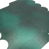 Zelfklevende Mozaïektegels Metaal | Arch Donkergroen | 28,8×29,8 cm | Keuken, Bad & WC