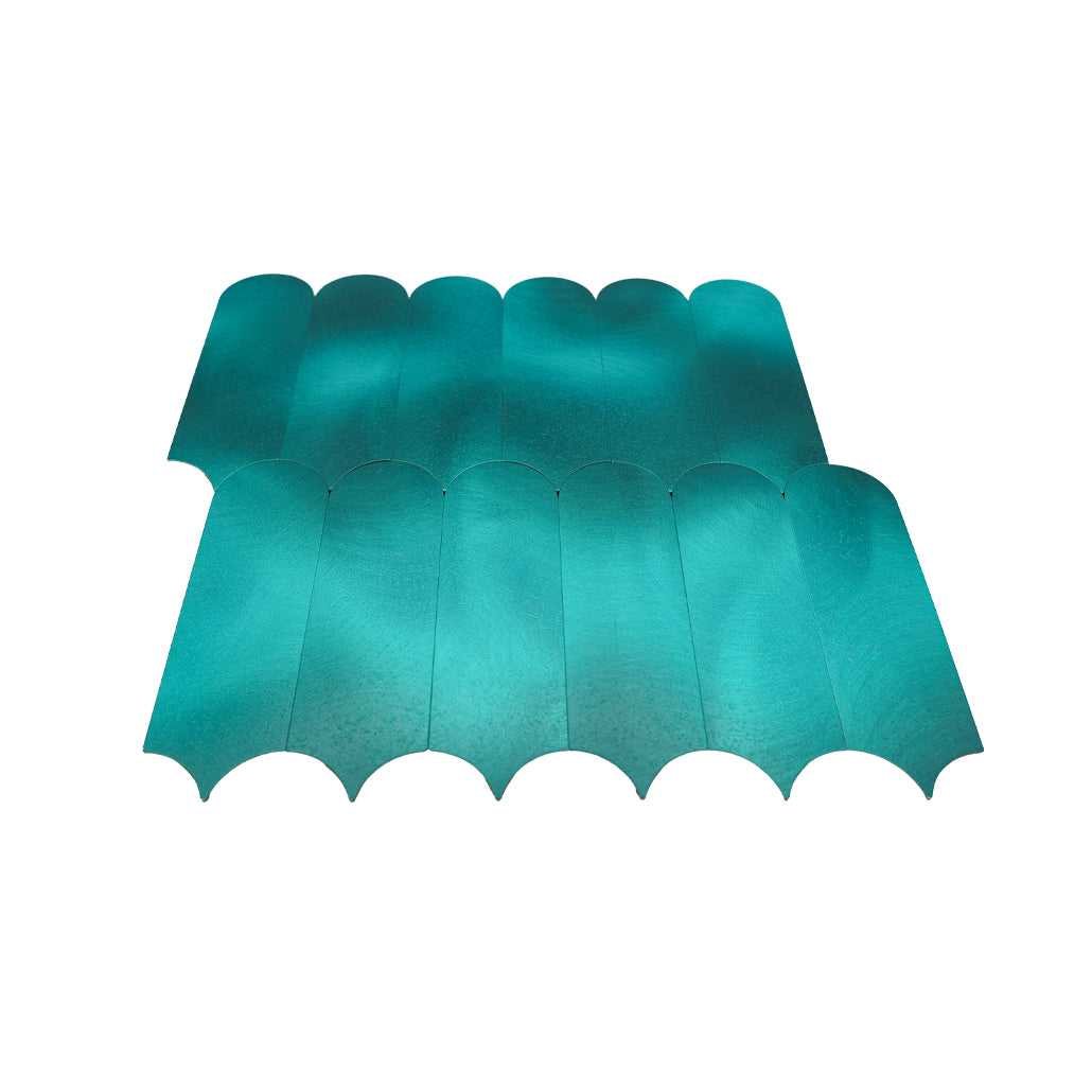 Zelfklevende mozaïektegel Arch Turquoise - productfoto 2