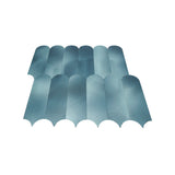 Zelfklevende Mozaïektegels Metaal | Arch Blauw | 28,8×29,8 cm | Keuken, Bad & WC