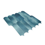 Zelfklevende Mozaïektegels Metaal | Arch Blauw | 28,8×29,8 cm | Keuken, Bad & WC