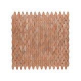 Zelfklevende Mozaïektegels Metaal Picket 3D Zalm 31×30 cm keukenachterwand