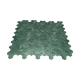 Zelfklevende Mozaïektegels Metaal | Trifold 3D Donkergroen | 30,3×28 cm | Keuken, Bad & WC