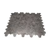 Zelfklevende Mozaïektegels Metaal | Trifold 3D Antraciet | 30,3×28 cm | Keuken, Bad & WC